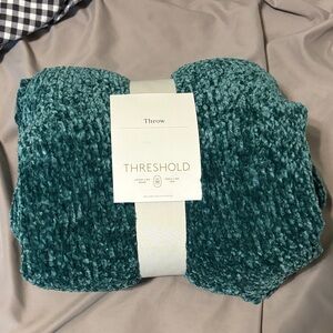 Threshold Turquoise Textured Throw